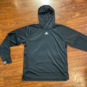 NWOT - ADIDAS MENS RUNNING HOODIE - 🔥 TOP CENTER LOGO 🔥- SZ M